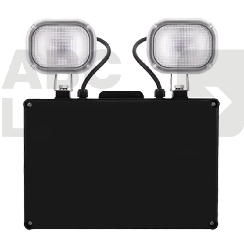 Kantelbare opbouw noodverlichting OTG-FF - zwart